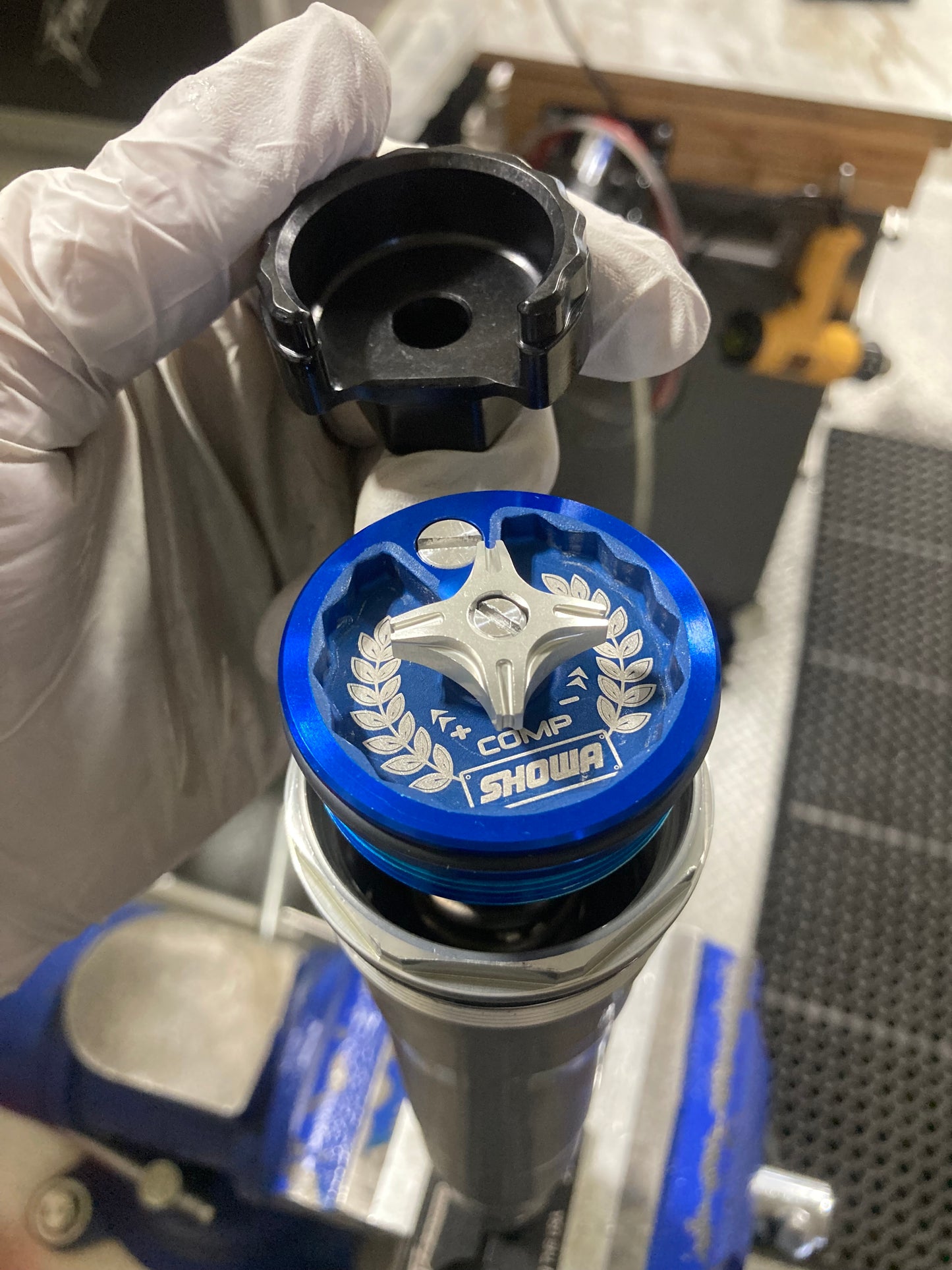 Showa works edition inner fork cap tool