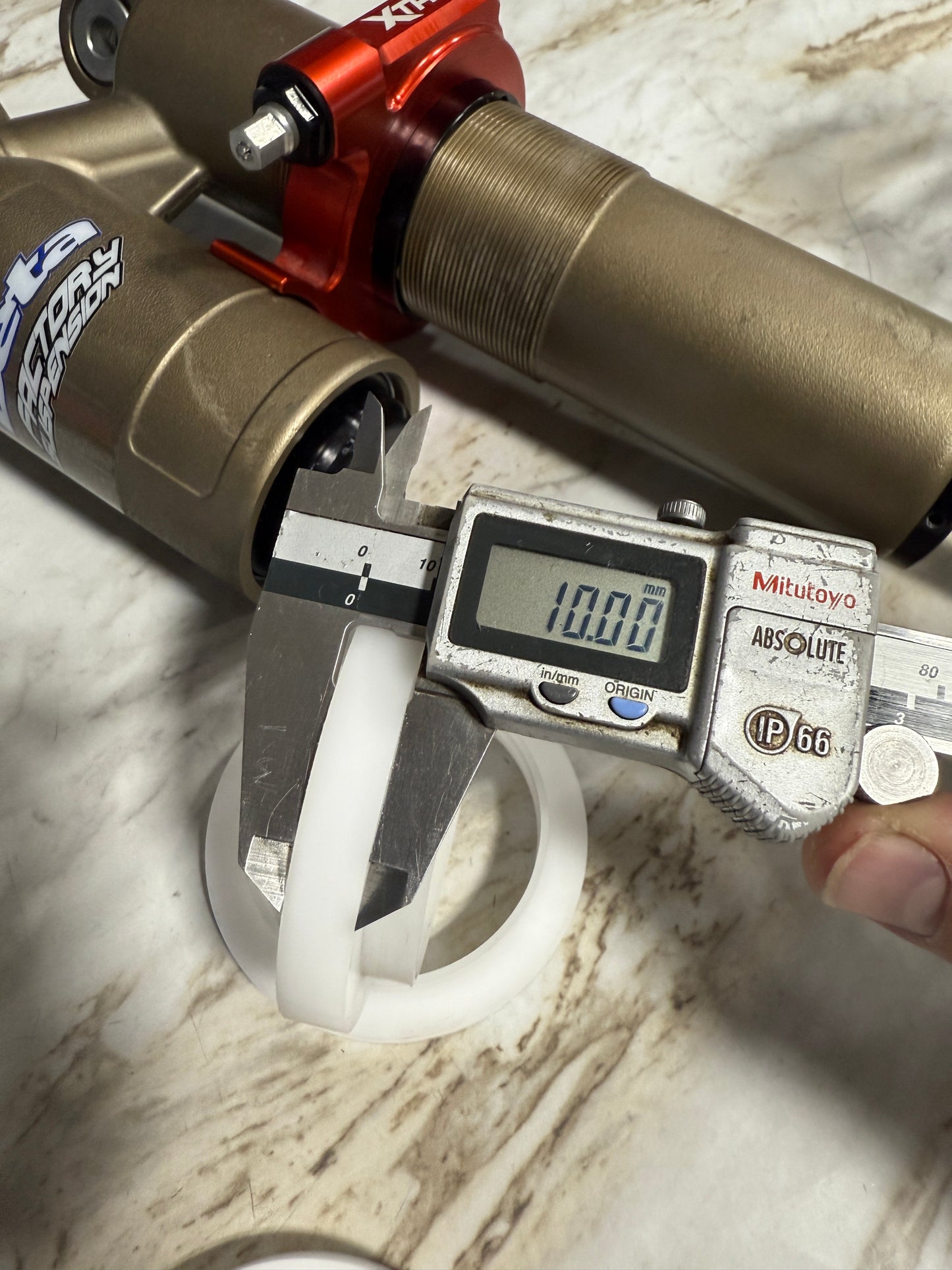 Shock spring spacer - 46mm KYB or 46mm WP